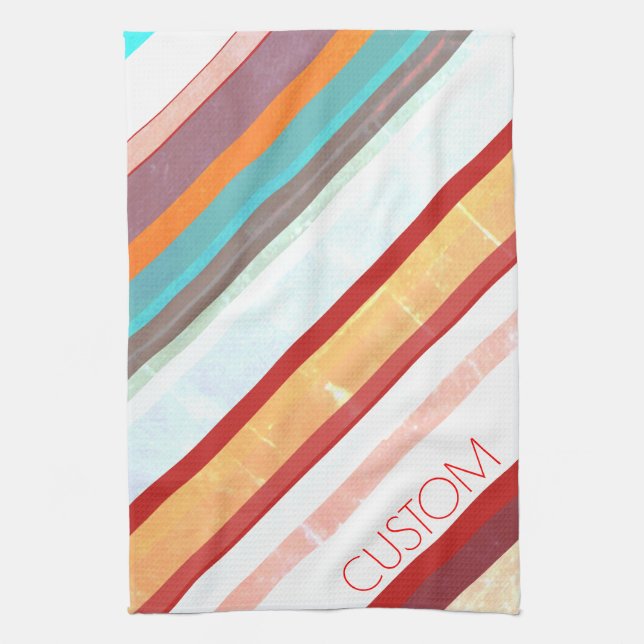Paño De Cocina Rayas personalizadas (Vertical)