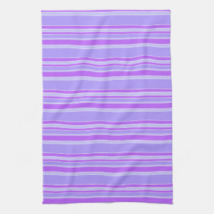 Paño De Cocina Rayas violetas