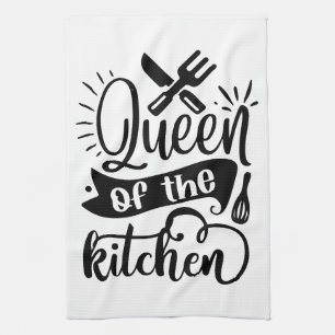 Paño De Cocina Realeza Culinaria: Reina de la Cocina