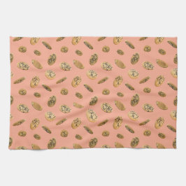 Paño De Cocina Realistic Chocolate Chip Cookie Kitchen Towel