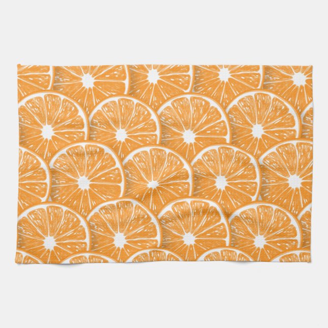 Paño De Cocina rebanadas naranjas (Horizontal)