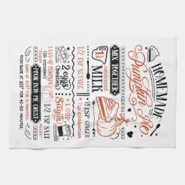 Paño De Cocina Receta casera de calabaza | Granja