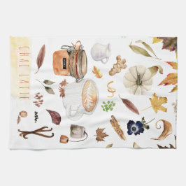 Paño De Cocina Receta de Chai Latte | Acción de Gracias