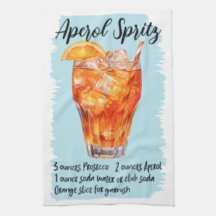 Paño De Cocina Receta de cócteles Aperol Spritz