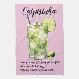 Paño De Cocina Receta de cócteles de Caipirinha