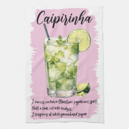 Paño De Cocina Receta de cócteles de Caipirinha