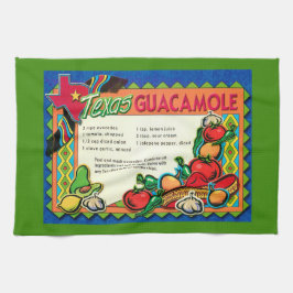 Paño De Cocina Receta de Guacamole de Texas