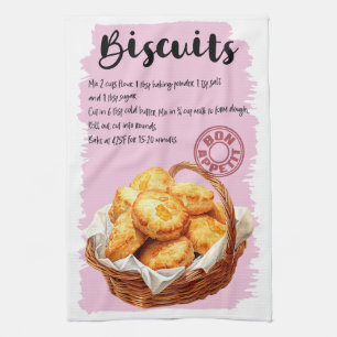 Paño De Cocina Receta de hornear Biscuits