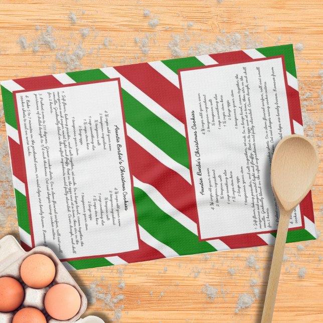Paño De Cocina Receta de la familia Personalizado de la franja de (Subido por el creador)