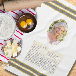 Paño De Cocina Receta de recuerdo fotográfico personalizada Keeps