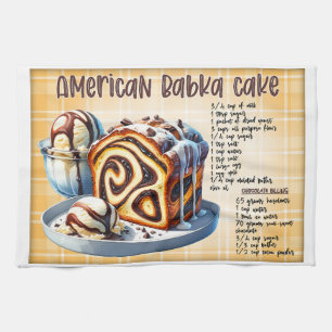 Paño De Cocina Receta de torta Babka americana