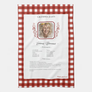 Paño De Cocina Receta familiar Keepsake Square Photo