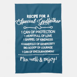 Paño De Cocina Receta inspiradora Para Un Padrino Especial