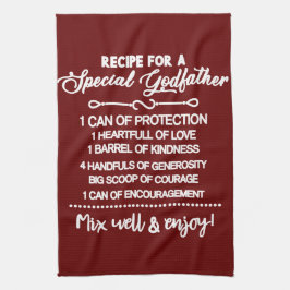 Paño De Cocina Receta inspiradora Para Un Padrino Especial