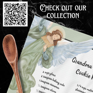 Paño De Cocina Receta Keepsake Merry Christmas Angel Cookies