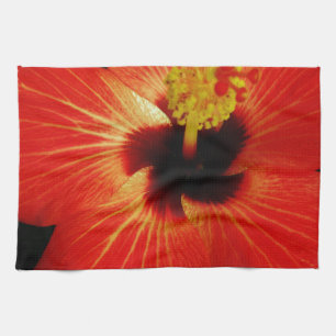Paño De Cocina Red Hibiscus