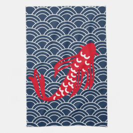 Paño De Cocina Red Koi Fish