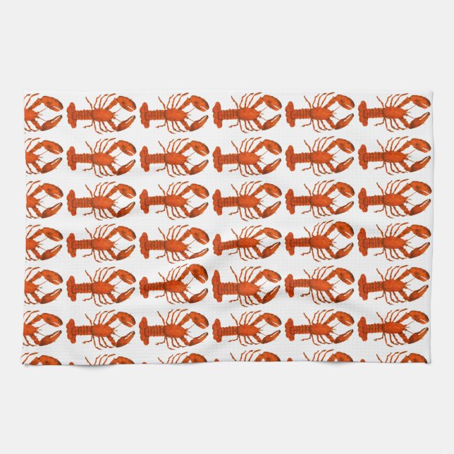 Paño De Cocina Red Lobster (Horizontal)