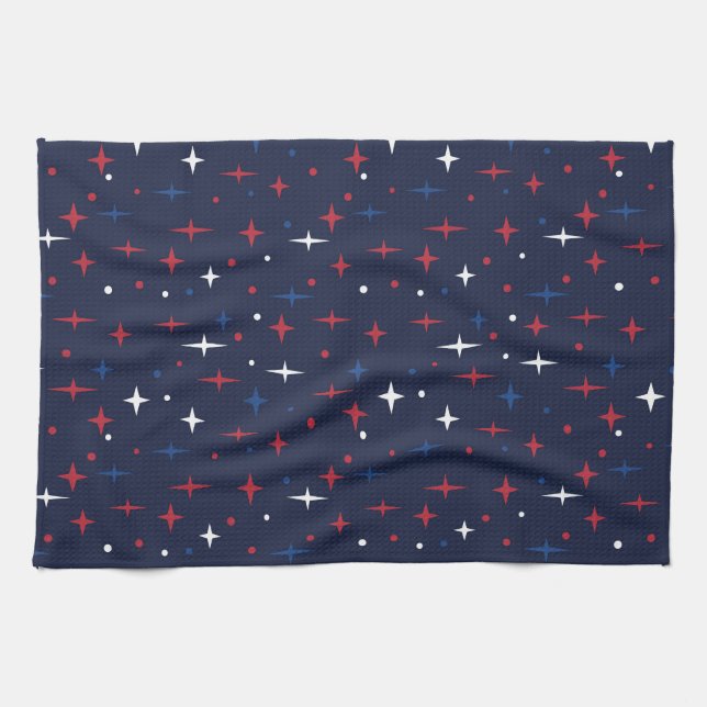 Paño De Cocina Red White and  (Horizontal)