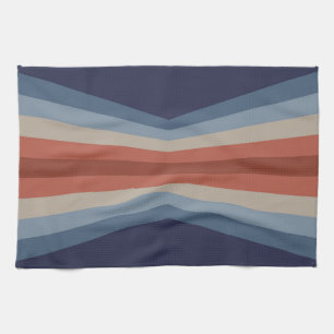 Paño De Cocina Reflejo arcoiris en estilo retro