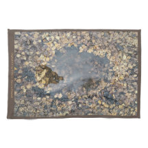 Reflexión artística de caída de leafy