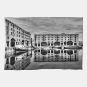 Paño De Cocina Reflexiones del Liverpool de Albert Dock