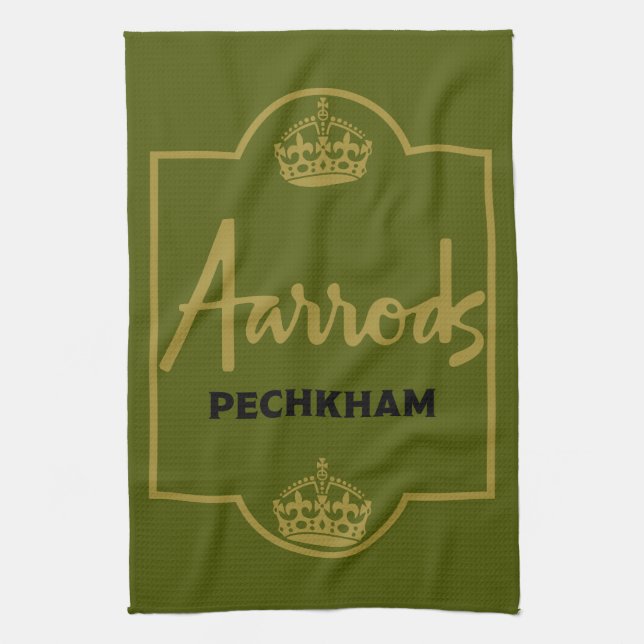 Paño De Cocina Regalo clásico británico de Novedad (Vertical)