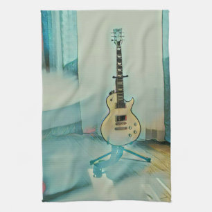 Paño De Cocina regalo clásico de guitarra para papá