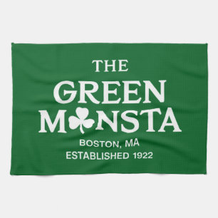 Paño De Cocina Regalo de béisbol Green Monsta Boston Green Monsta
