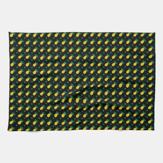 Paño De Cocina Regalo de cumpleaños | Actuando Como Una Piña (Horizontal)