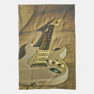 Paño De Cocina Regalo de cumpleaños de Guitariano