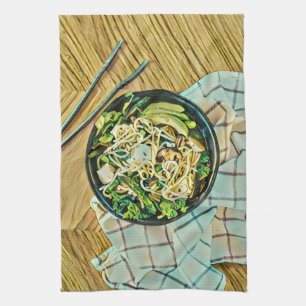 Paño De Cocina Regalo de cumpleaños de Ramen