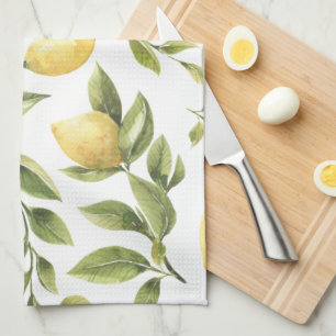Paño De Cocina Regalo de Despedida de Soltera Mediterráneo Limón 