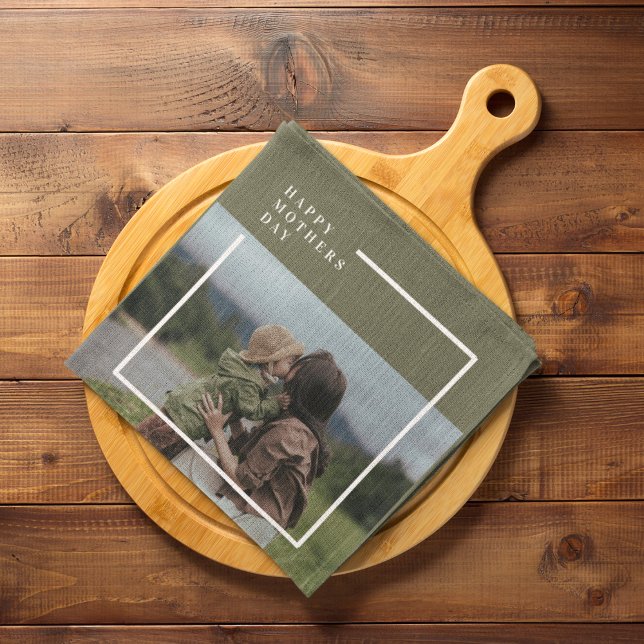 Paño De Cocina Regalo de Día de la Madre fotográfico personalizad (Subido por el creador)