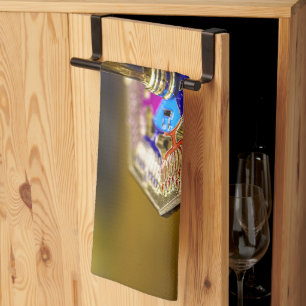 Paño De Cocina Regalo de dreidel de Hanukkah SlipperyJoe base oct