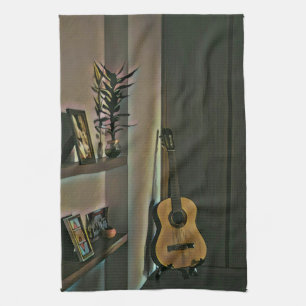 Paño De Cocina Regalo de guitarrista de Guay