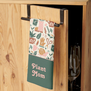 Paño De Cocina Regalo de jardinería lindo para mamá planta