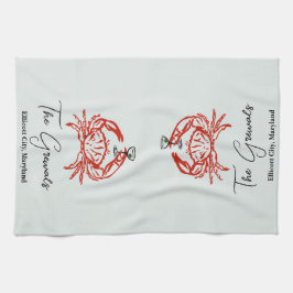 Paño De Cocina Regalo de limpieza de cangrejos