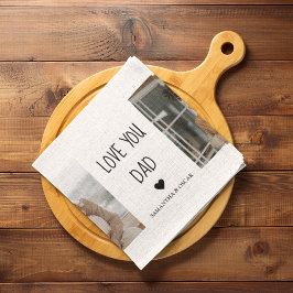 Paño De Cocina Regalo de moderna foto de grupo y de amor para tu 