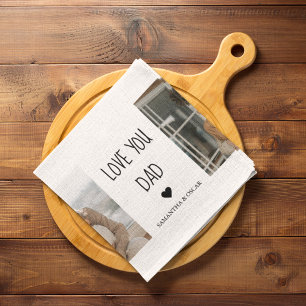 Paño De Cocina Regalo de moderna foto de grupo y de amor para tu