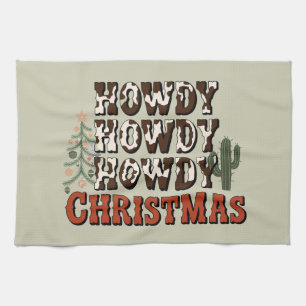 Paño De Cocina Regalo de Navidad de la familia de la fiesta de Na