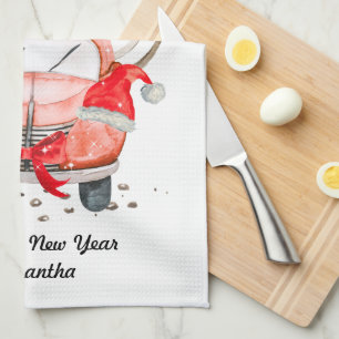 Paño De Cocina Regalo de Navidad y año nuevo para esposa