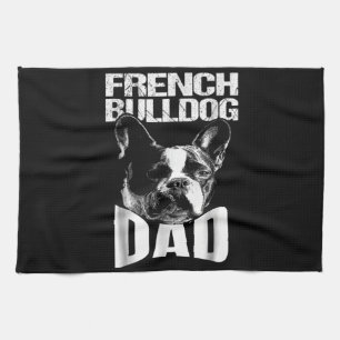 Paño De Cocina Regalo de perro   Padre Bulldog francés