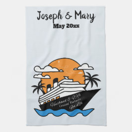 Paño De Cocina Regalo de viaje personalizable para amantes de cru