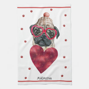 Paño De Cocina Regalo del día de San Valentín para amantes de per