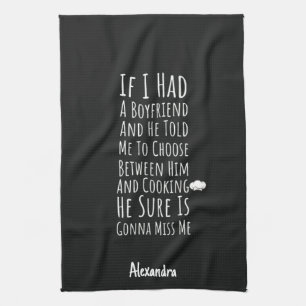 Paño De Cocina Regalo Divertido de Cocina para Adolescente Mujer