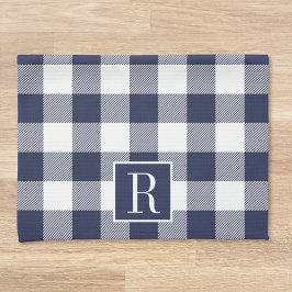 Paño De Cocina Regalo personalizado de iniciales con estampado de