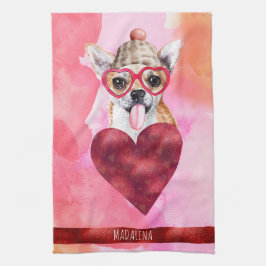 Paño De Cocina Regalo personalizado de San Valentín para amante d