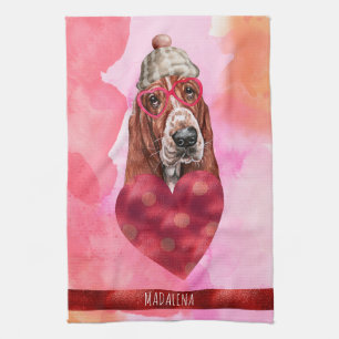 Paño De Cocina Regalo personalizado de San Valentín para amante d