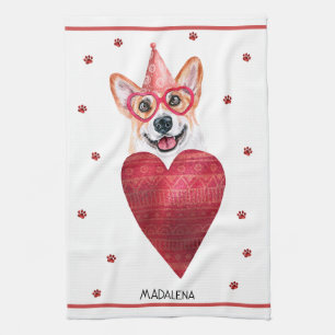 Paño De Cocina Regalo personalizado del día de San Valentín para